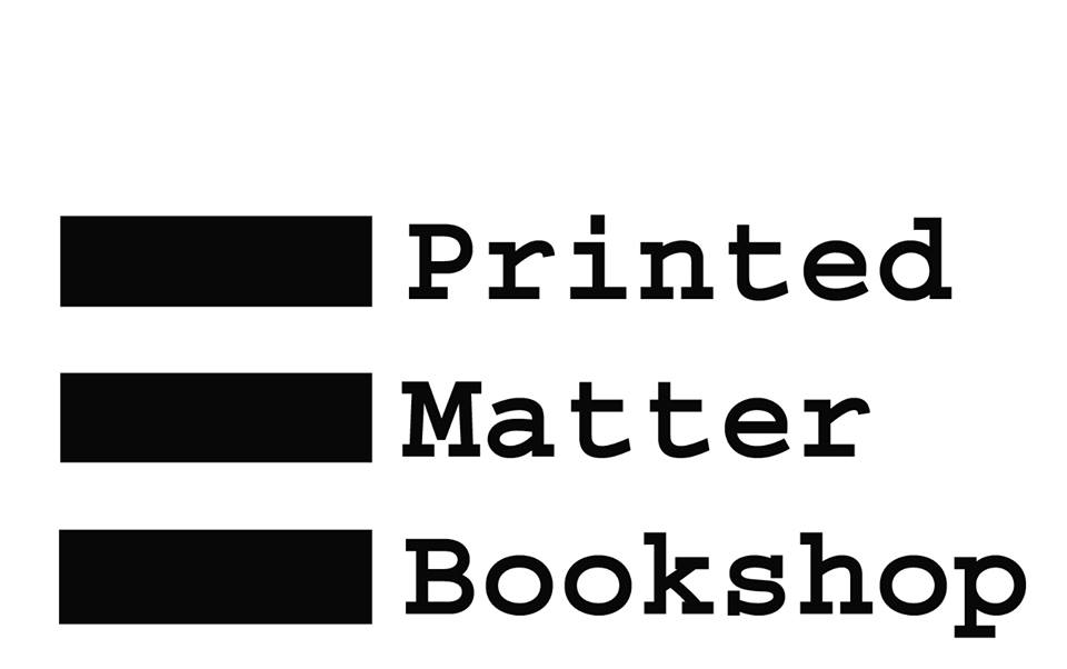 Printed Matter bookshop logo